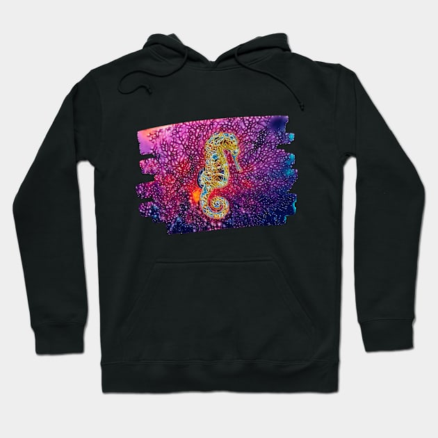 Seahorses sea Hoodie by UMF - Fwo Faces Frog